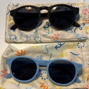 Babiators Aviators Kids' Black and Blue Sunglasses Set
